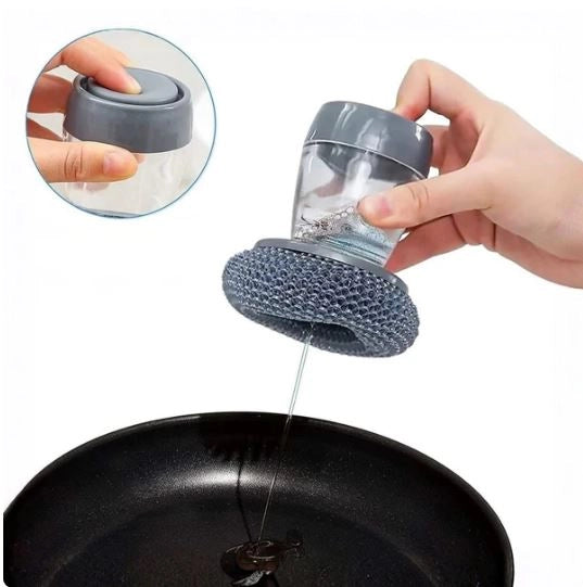 2 In 1 Liquid Soap Dispensing Brush BUY 1 GET 1